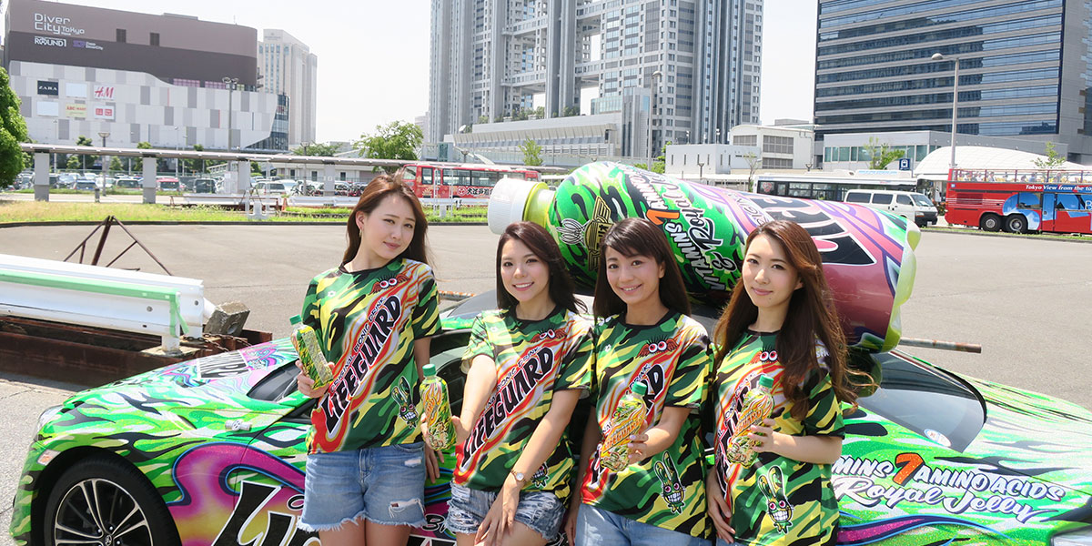 2017.6.24-25 ライフガード86カー走行お台場