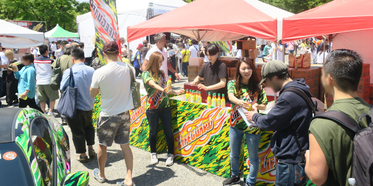2018.4.21　ライフガード86カー走行とサンプリング