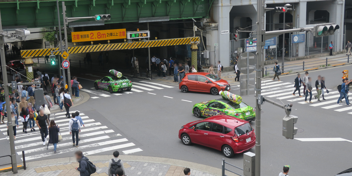 2018.6.16　ライフガード86カー走行！