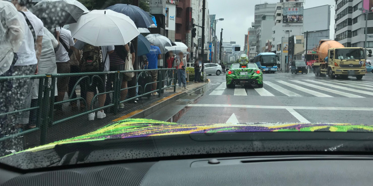 2018.7.28　ライフガード86カー走行