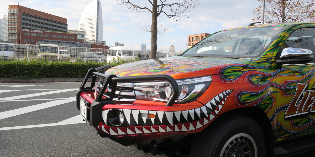 2018.10.14　ライフガード86カーとHILUX走行
