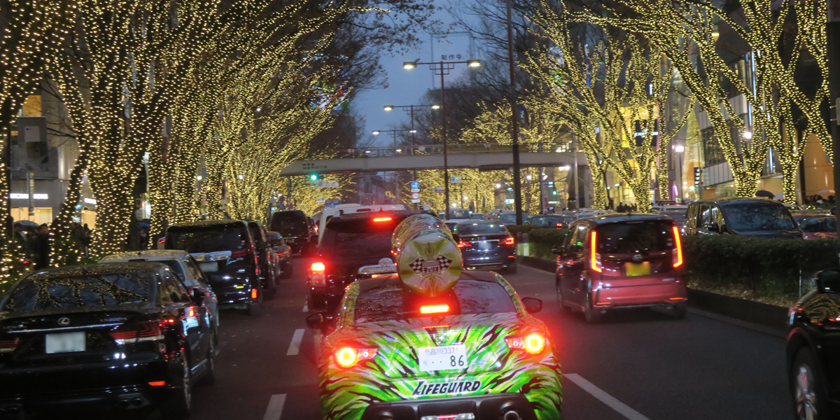 2018.12.22　ライフガード86カーとHILUX走行