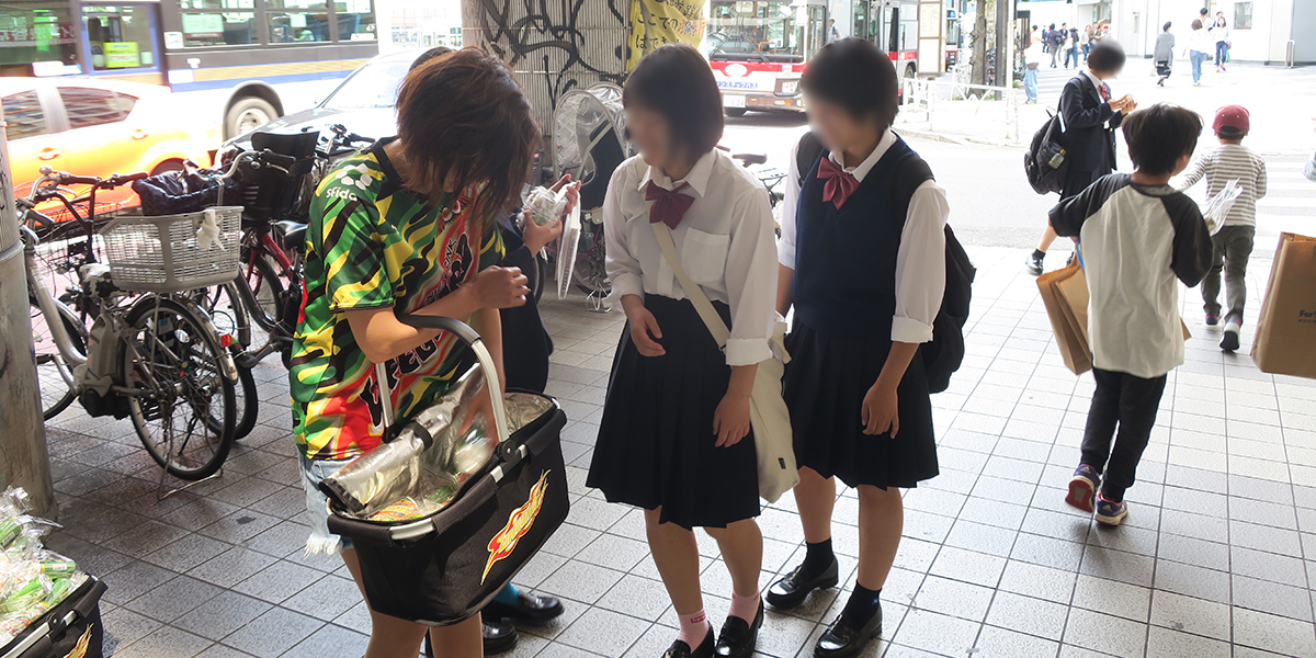 2019.5.12　ライフガードカー走行とサンプリング