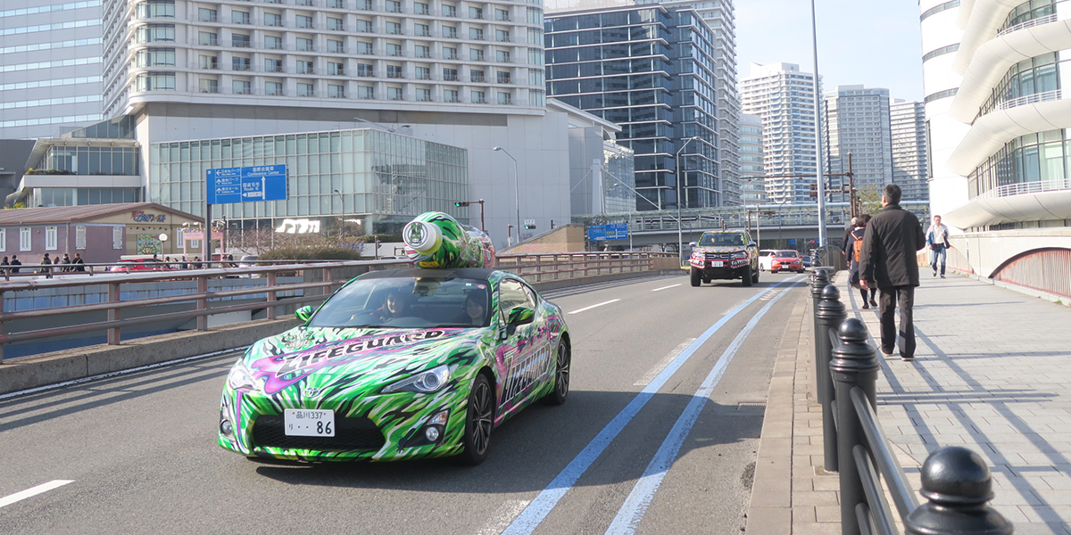 20200301　ライフガードカー走行