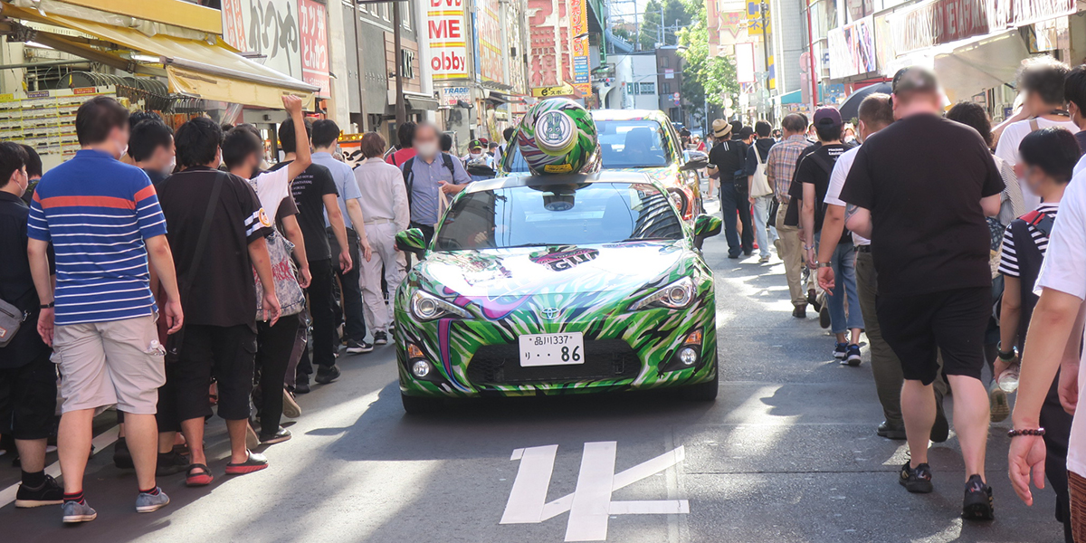 20200830 ライフガードカー走行