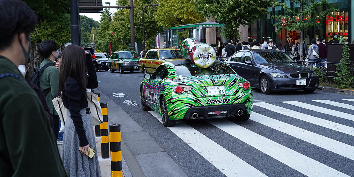 2021/11/7 ライフガードカー走行&サンプリング