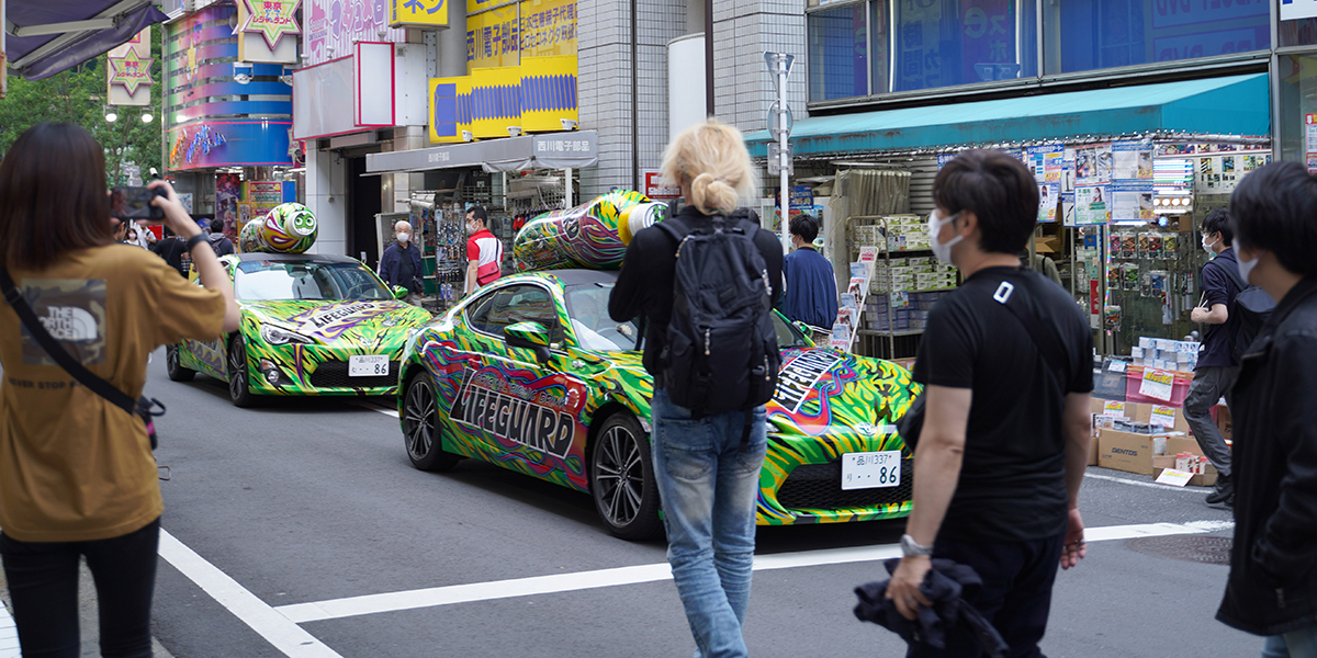 2022/6/11 ライフガードカー走行