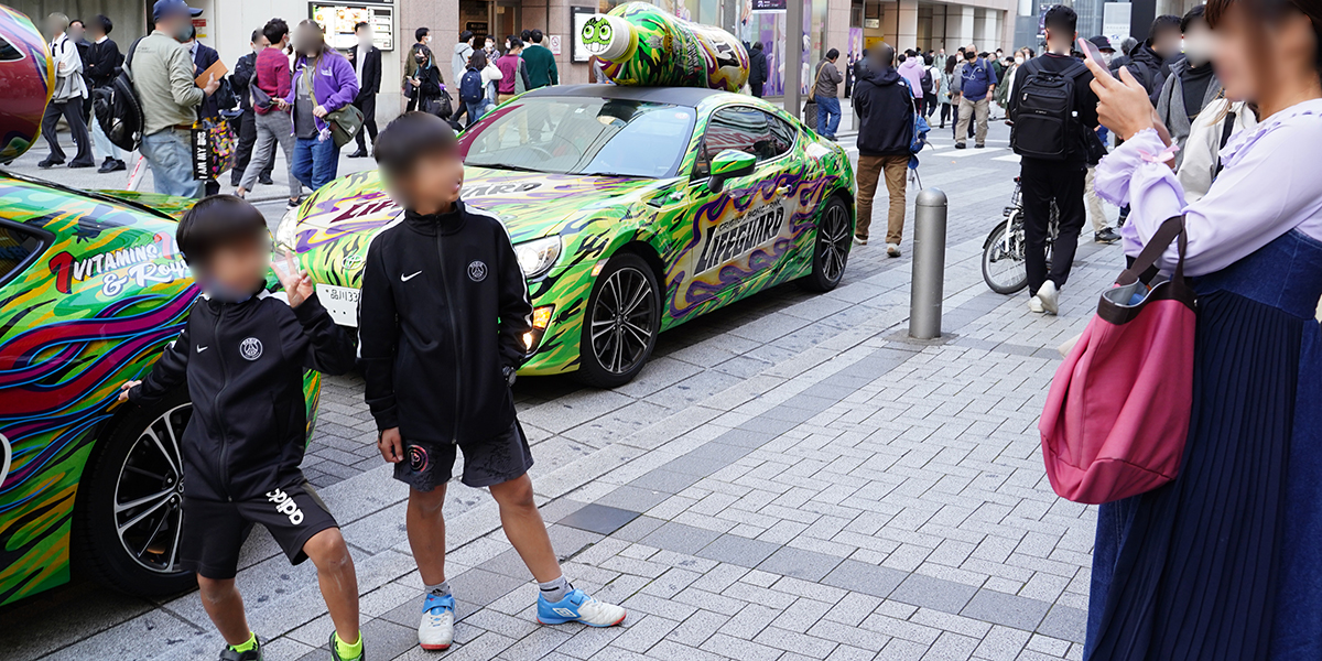 2022/11/19　ライフガードカー走行