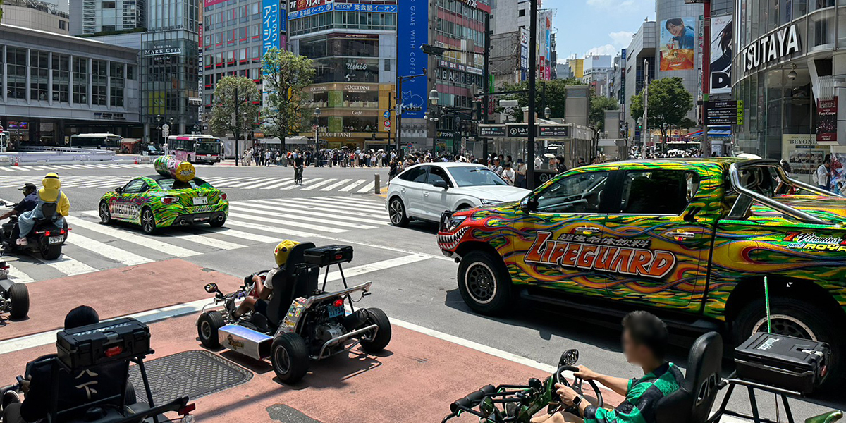 2023/6/25 ライフガードカー走行&サンプリング