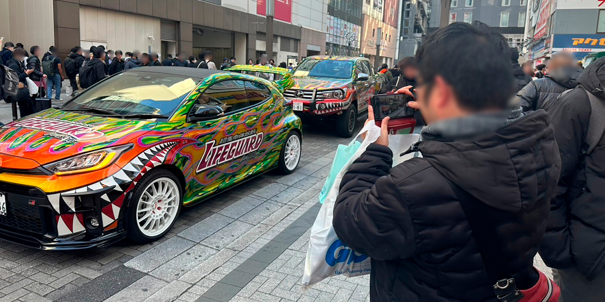 2024/12/14、12/16 ライフガードカー走行