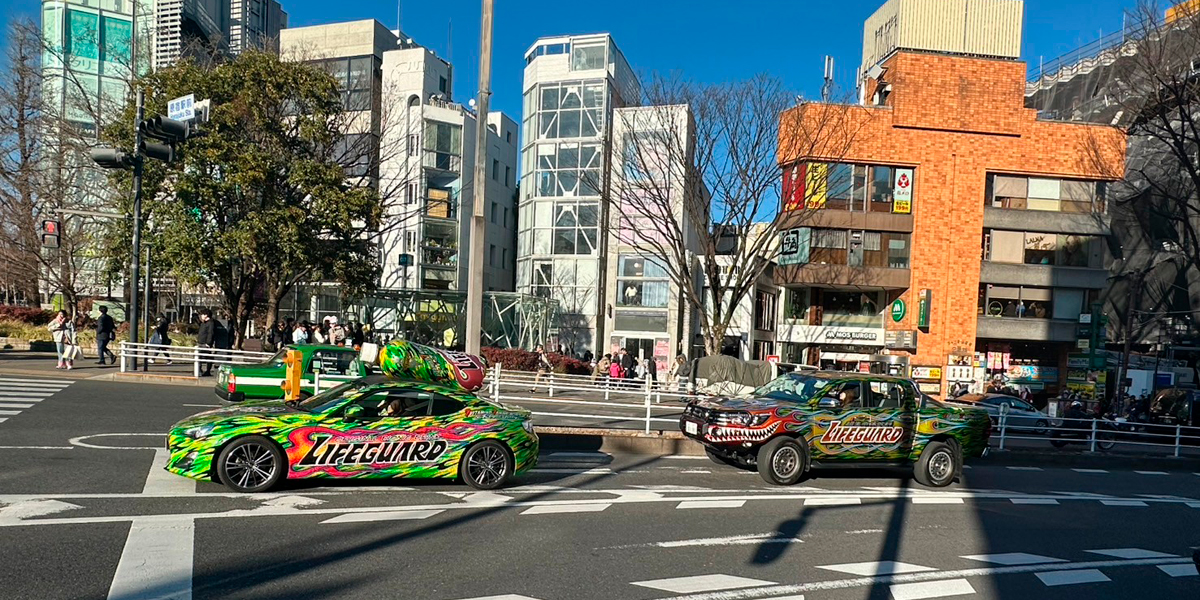 2025/2/24 ライフガードカー走行